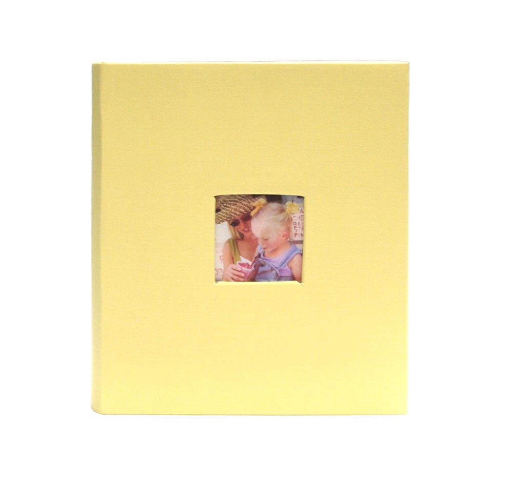 Album fotograficzny "Okładka tekstylna" żółta