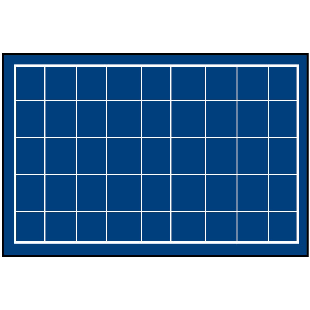 Elegancka czarna paleta (system wieżowy) - 12 podziałów, każdy o wymiarach 80 x 75 mm 