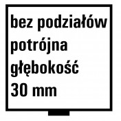 Szuflada do "Beba Maxi" - bez podziałów o potrójnej głębokości