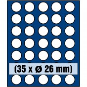 Paleta do kasety NOVA standard - dla monet do 26 mm średnicy