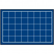 Elegancka czarna paleta (system wieżowy) - 40 podziałów, każdy do 38 mm