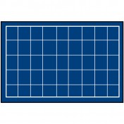 Elegancka czarna paleta (system wieżowy) - 12 podziałów, każdy o wymiarach 80 x 75 mm 