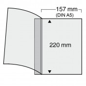 Specjalny arkusz do segregatora Compact A5 ( pakowane po 10 sztuk)