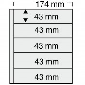 Specjalny 5-częściowuy arkusz do segregatorów Compact